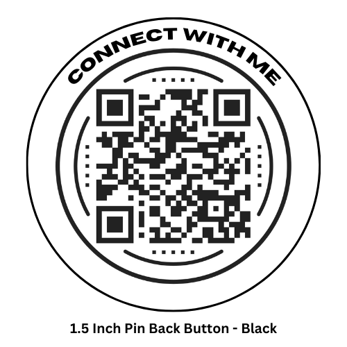 Basic QR Connect Buttons - 1.5"